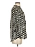 MICHAEL Michael Kors 100% Polyester Houndstooth Black 3/4 Sleeve Blouse Size S - photo 4
