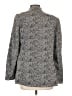 Calvin Klein Tweed Gray Blazer Size 10 - photo 2