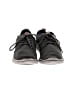 Collection Solid Black Green Sneakers Size 7 - photo 2