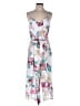 Bailey Blue Tropical White Jumpsuit Size M - photo 1