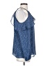 MICHAEL Michael Kors 100% Polyester Blue Sleeveless Blouse Size XS - photo 4