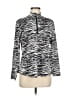 Fringe Silver Long Sleeve Turtleneck Size M - photo 1