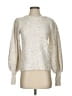 1.State Metallic Ivory Pullover Sweater Size XS - photo 1