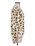 Orange Creek Animal Print Tan Pullover Sweater Size M - photo 4
