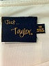 Just... Taylor Chevron-herringbone Ivory Casual Dress Size 14 - photo 6