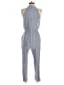 Adelyn Rae Solid Gray Jumpsuit Size S - photo 2