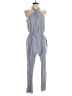 Adelyn Rae Solid Gray Jumpsuit Size S - photo 1