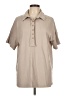 Unbranded Tan Short Sleeve Polo Size L - photo 1