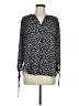Monday Fun 100% Polyester Black 3/4 Sleeve Blouse Size M - photo 1