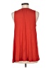 Dina Be Red Sleeveless Blouse Size M - photo 2