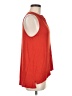 Dina Be Red Sleeveless Blouse Size M - photo 4