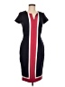 Boden Color Block Black Casual Dress Size 6 - photo 1