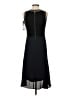 Halston Heritage 100% Polyester Solid Black Cocktail Dress Size 2 - photo 2