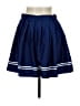 Unbranded Solid Blue Casual Skirt Size M (estimated) - photo 2