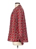 Hazel 100% Polyester Red Long Sleeve Blouse Size L - photo 5