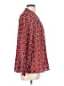 Hazel 100% Polyester Red Long Sleeve Blouse Size L - photo 4