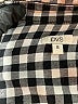 OVS Checkered-gingham Black Long Sleeve Button-Down Shirt Size S - photo 7