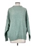 Em & Elle Solid Green Pullover Sweater Size S - photo 1