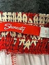 Shinesty Print Red Casual Pants Size S - photo 7