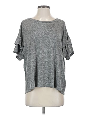 Black Orchid Denim Short Sleeve Top (view 1)