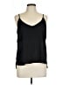 Lily White Black Sleeveless Blouse Size L - photo 1