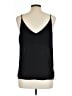 Lily White Black Sleeveless Blouse Size L - photo 2