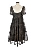 Draper James 100% Polyester Metallic Gray Gold Cocktail Dress Size XS - photo 2