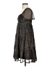 Draper James 100% Polyester Metallic Gray Gold Cocktail Dress Size XS - photo 5