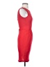 Mango 100% Viscose Solid Red Cocktail Dress Size 4 - photo 4