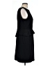 Donna Morgan Solid Black Cocktail Dress Size 12 - photo 4