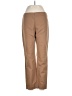 Ecru Solid Tan Casual Pants Size 8 - photo 1