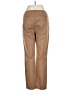Ecru Solid Tan Casual Pants Size 8 - photo 2
