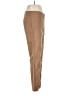 Ecru Solid Tan Casual Pants Size 8 - photo 4