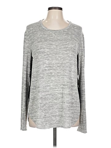 Aqua Long Sleeve Top (view 1)