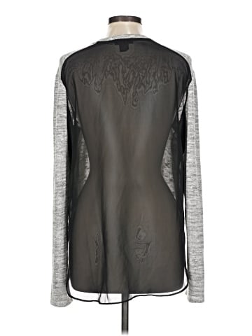 Aqua Long Sleeve Top (view 2)