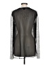 Aqua Gray Long Sleeve Top Size L - photo 2