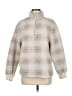Old Navy 100% Polyester Plaid Tan Pullover Sweater Size M - photo 1