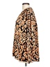 Jodifl 100% Polyester Paisley Orange Long Sleeve Blouse Size L - photo 5