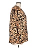 Jodifl 100% Polyester Paisley Orange Long Sleeve Blouse Size L - photo 4