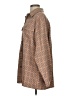 Princess Polly Houndstooth Brown Long Sleeve Blouse Size 4 - photo 5