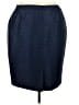 Le Suit 100% Polyester Solid Blue Formal Skirt Size 22W - photo 2