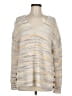 Michael Stars Metallic Ivory Pullover Sweater Size M - photo 1