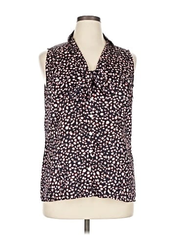 AK Anne Klein Sleeveless Blouse (view 1)