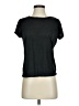 Max Studio Black Short Sleeve T-Shirt Size XS - photo 1