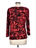 Rafaella Red 3/4 Sleeve T-Shirt Size L - photo 2