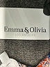Emma & Olivia Silver Long Sleeve Blouse Size M - photo 9