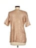 Chico's Metallic Gold Tan Pullover Sweater Size Med (1) - photo 2