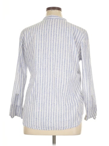 Hester & Orchard 3/4 Sleeve Button-Down Shirt (view 2)