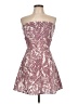 Assorted Brands Paisley Burgundy Red Cocktail Dress Size L - photo 1