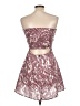 Assorted Brands Paisley Burgundy Red Cocktail Dress Size L - photo 2
